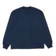 画像2: KAPTAIN SUNSHINE（キャプテンサンシャイン）Suvin Supima Tube Long Sleeve Tee Heavy（スビンスーピマチューブロングスリーブヘビーTシャツ）"SUVIN SUPIMA TUBE JERSEY HEAVY" / Steel Navy（スティールネイビー） (2)
