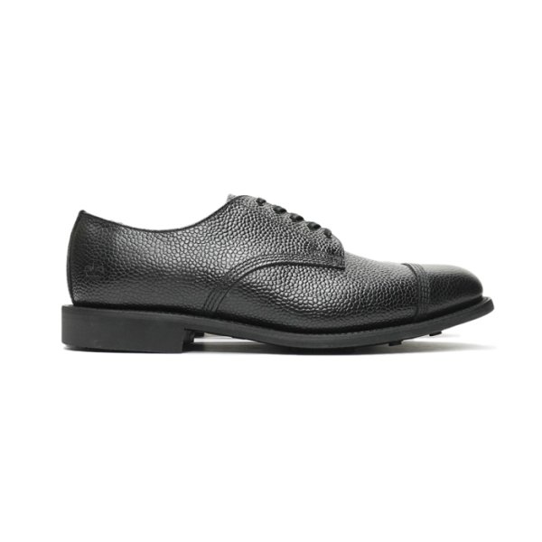 画像2: ※Exclusive※ SANDERS(サンダース)Military Derby Shoe(ミリタリーダービーシューズ)/ Grain Black(グレインブラック) (2)