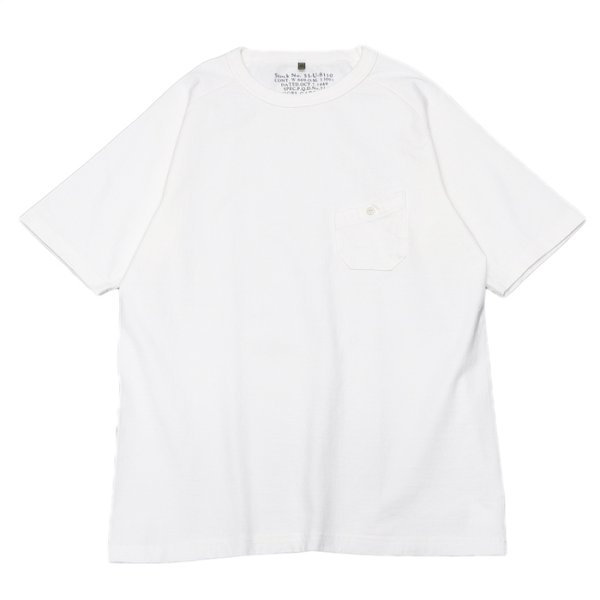 画像1: Nigel Cabourn（ナイジェル・ケーボン）9.5oz BASIC T-SHIRT（9.5ozベーシックTシャツ）/Off White（オフホワイト） (1)