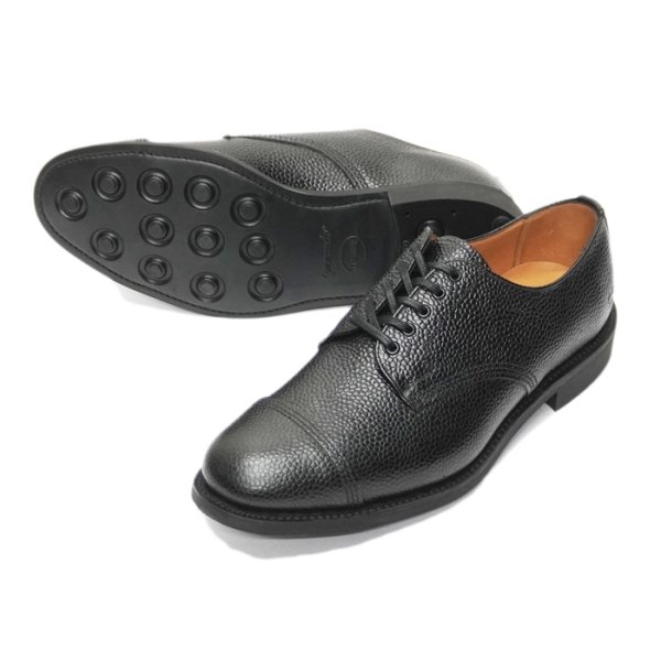 画像4: ※Exclusive※ SANDERS(サンダース)Military Derby Shoe(ミリタリーダービーシューズ)/ Grain Black(グレインブラック) (4)