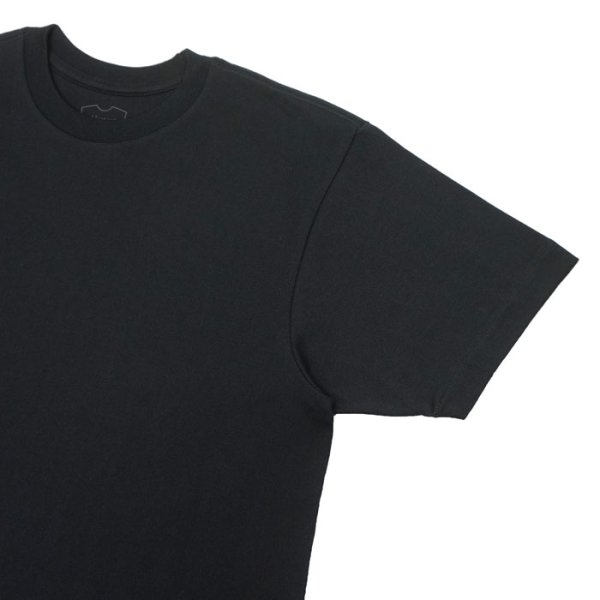 画像4: Hanes(ヘインズ)Crew Neck T-Shirts(クルーネックTシャツ)"KURO" / Black(ブラック) (4)