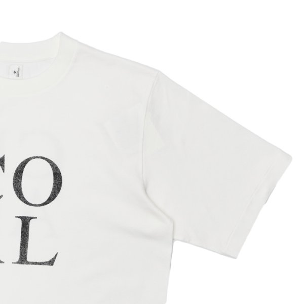 画像4: blurhms ROOTSTOCK(ブラームスルーツストック)COAL Print Tee STANDARD(プリントTシャツ"スタンダード")/ White(ホワイト) (4)