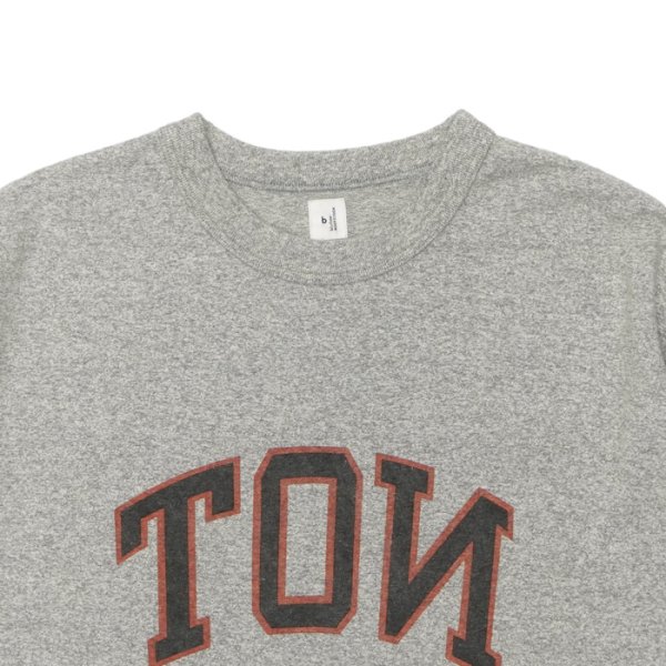 画像3: blurhmsROOTSTOCK(ブラームスルーツストック)NOT-PRINCE 88-12 Print Tee ”WIDE”(88-12プリントTシャツ"ワイド")/ Heather Grey(ヘザーグレー) (3)