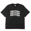 画像1: blurhms ROOTSTOCK（ブラームスルーツストック）BRITPOP Print Tee STANDARD（ブリットポップ プリントTシャツ"スタンダード"）/ INK Black×Ivory（インクブラック×アイボリー） (1)