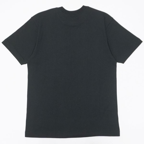 画像2: Hanes(ヘインズ)Crew Neck T-Shirts(クルーネックTシャツ)"KURO" / Black(ブラック) (2)