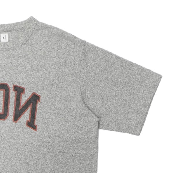 画像4: blurhmsROOTSTOCK(ブラームスルーツストック)NOT-PRINCE 88-12 Print Tee ”WIDE”(88-12プリントTシャツ"ワイド")/ Heather Grey(ヘザーグレー) (4)
