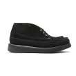 画像2: Russell Moccasin（ラッセルモカシン）Sporting Clays Chukka（スポーティングクレーチャッカ）"レザーミッドソール"/Black Suede（ブラックスエード） (2)
