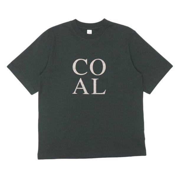 画像1: blurhms ROOTSTOCK（ブラームスルーツストック）COAL Print Tee STANDARD（プリントTシャツ"スタンダード"）/ INK Black（インクブラック） (1)