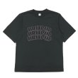 画像1: blurhms ROOTSTOCK（ブラームスルーツストック）BRITPOP Print Tee STANDARD（ブリットポップ プリントTシャツ"スタンダード"）/ INK Black×Black（インクブラック×ブラック） (1)