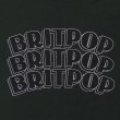 画像6: blurhms ROOTSTOCK（ブラームスルーツストック）BRITPOP Print Tee STANDARD（ブリットポップ プリントTシャツ"スタンダード"）/ INK Black×Black（インクブラック×ブラック） (6)