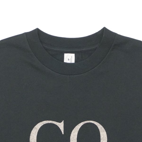 画像3: blurhms ROOTSTOCK(ブラームスルーツストック)COAL Print Tee STANDARD(プリントTシャツ"スタンダード")/ INK Black(インクブラック) (3)