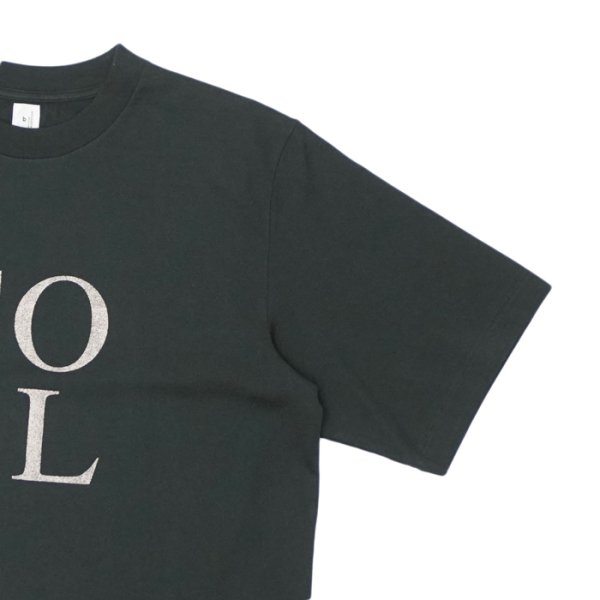 画像4: blurhms ROOTSTOCK(ブラームスルーツストック)COAL Print Tee STANDARD(プリントTシャツ"スタンダード")/ INK Black(インクブラック) (4)