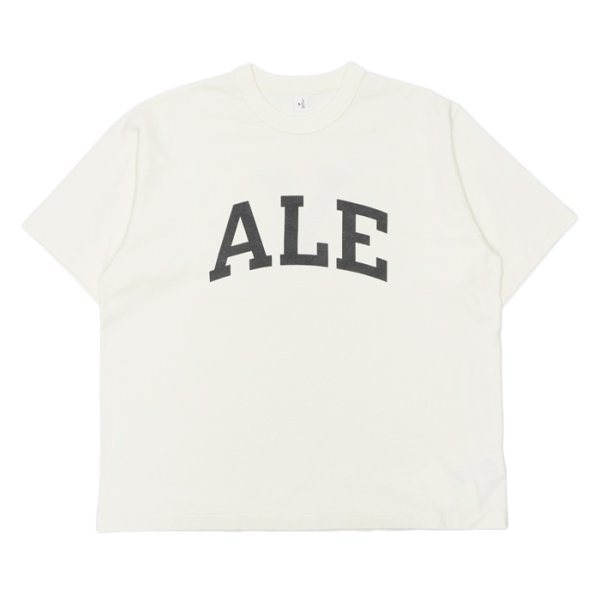 画像1: blurhmsROOTSTOCK（ブラームスルーツストック）ALE-Y 88-12 Print Tee ”WIDE”（88-12プリントTシャツ"ワイド"）/ Ivory （アイボリー） (1)
