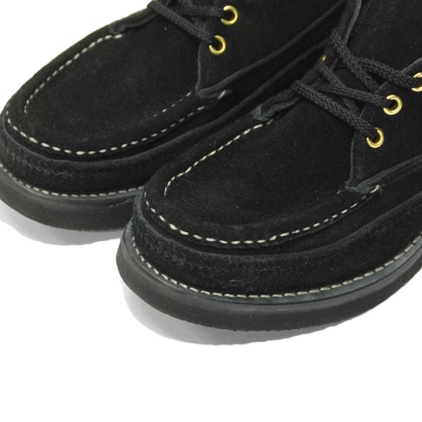 画像4: Russell Moccasin(ラッセルモカシン)Sporting Clays Chukka(スポーティングクレーチャッカ)"レザーミッドソール"/Black Suede(ブラックスエード) (4)