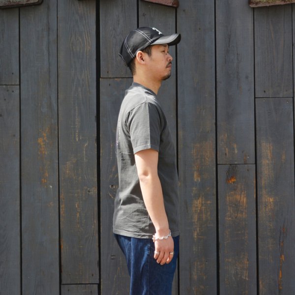 画像8: BARNS OUTFITTERS (バーンズアウトフィッターズ) Re:Producter S/S Print T-Shirt(リプロダクターS/SプリントTシャツ)”ATLANTA?/ Black(ブラック) (8)