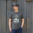 画像7: BARNS OUTFITTERS (バーンズアウトフィッターズ) Re:Producter S/S Print T-Shirt（リプロダクターS/SプリントTシャツ）”GEORGIA＂/ Black（ブラック） (7)