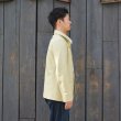 画像10: Y'2 LEATHER（ワイツーレザー）DEER SKIN ROUNDED HEM CAR COAT（ディアスキン カーコート）"Spring Edition" / Cream（クリーム） (10)