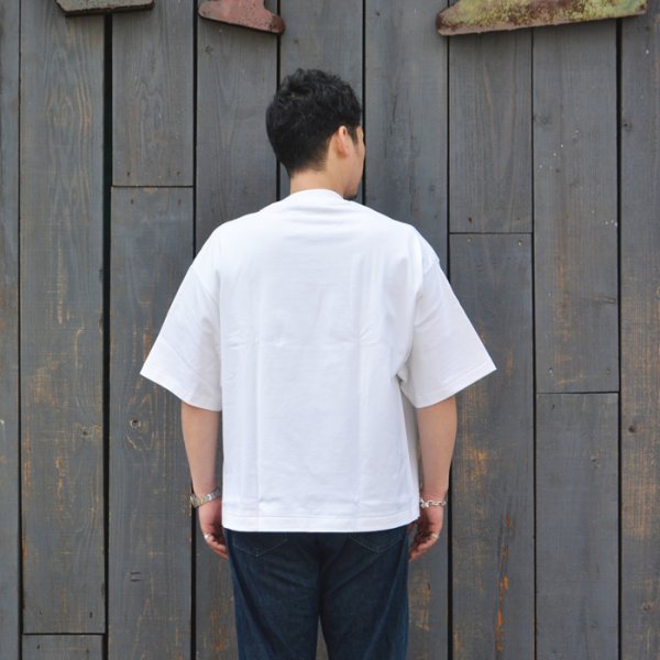 画像9: 【PointUp10%11/10迄】KAPTAIN SUNSHINE(キャプテンサンシャイン)Suvin Supima Tube Short Sleeve Tee Heavy(スビンスーピマチューブショートスリーブヘビーTシャツ)”SUVIN SUPIMA TUBE JERSEY HEAVY" / Steel Navy(スティールネイビー) (9)