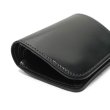 画像3: WILD SWANS（ワイルドスワンズ）CASA（カーサ）コンパクトウォレット/Black（ブラック）"シェルコードバン"×Black（ブラック）"サドルプルアップ" (3)