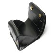 画像6: WILD SWANS（ワイルドスワンズ）CASA（カーサ）コンパクトウォレット/Black（ブラック）"シェルコードバン"×Black（ブラック）"サドルプルアップ" (6)