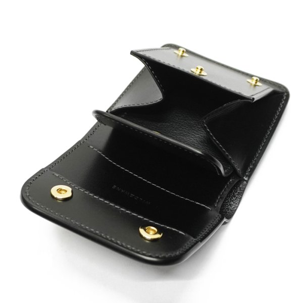 画像7: WILD SWANS（ワイルドスワンズ）CASA（カーサ）コンパクトウォレット/Black（ブラック）"シェルコードバン"×Black（ブラック）"サドルプルアップ" (7)