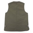 画像2: ARAN（アラン）VEST（ベスト）”Nylon Rip weather" / Olive（オリーブ）  (2)