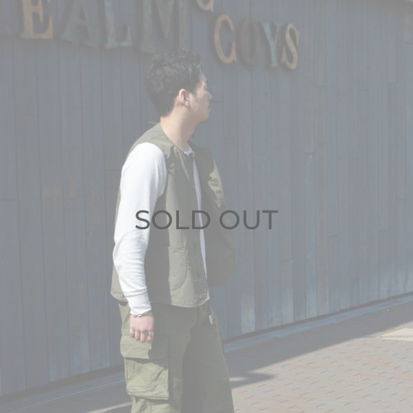 画像9: ARAN（アラン）VEST（ベスト）”ナイロンタッサー" / Black（ブラック）  (9)