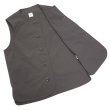 画像3: ARAN（アラン）VEST（ベスト）”Nylon Rip Wather" / Charcoal（チャコール）  (3)