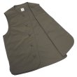 画像3: ARAN（アラン）VEST（ベスト）”Nylon Rip weather" / Olive（オリーブ）  (3)