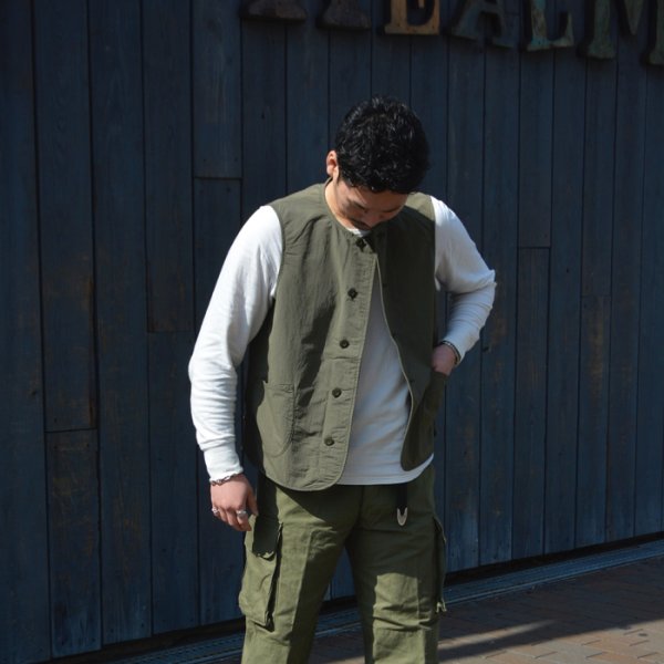 画像10: ARAN（アラン）VEST（ベスト）”ナイロンタッサー" / Navy（ネイビー）  (10)