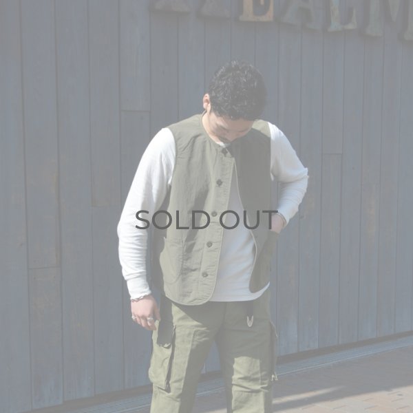 画像10: ARAN（アラン）VEST（ベスト）”ナイロンタッサー" / Black（ブラック）  (10)