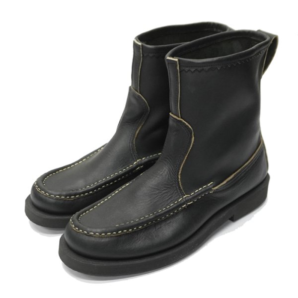 画像1: Russell Moccasin（ラッセルモカシン）Knock-A-Bout Boot（ノックアバウトブーツ）/Black（ブラック）※サイズUS9.0（27.0〜27.5cm）のみ (1)