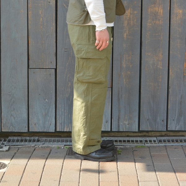 画像12: ARAN(アラン)M-49 Cargo Pants(M-49カーゴパンツ)/ Olive Drab(オリーブドラブ)【裾上げ無料】 (12)