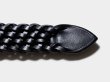 画像7: BEORMA（ベオーマ）28mm BASKET WEAVE PLAITED BELT（28mmメッシュベルト）/Black（ブラック） (7)