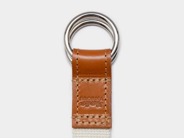 画像6: BEORMA(ベオーマ)W RING 25mm WEBBING BELT(ダブルリング25mmウェビングベルト)/ Black(ブラック) (6)