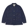 画像1: FULL COUNT（フルカウント）Denim Chore Jacket （デニムチョアジャケット）"10.5oz PW Military Denim" / Indigo Blue（インディゴブルー） (1)