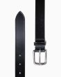 画像1: BEORMA（ベオーマ）BRIDLE LEATHER 28mm UNLINED BELT（ブライドルレザー28mmアンラインドベルト）/ Black（ブラック） (1)