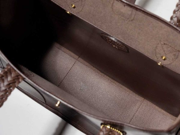画像9: BEORMA（ベオーマ）The Bodleian（ボドリアン）"Bridle Leather Tote Bag" / Dark Brown（ダークブラウン） (9)