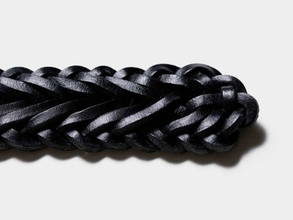 画像7: BEORMA(ベオーマ)34mm HERRINGBONE PLAITED BELT(34mmメッシュベルト)/ Dk.Brown(ダークブラウン) (7)