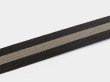画像7: BEORMA（ベオーマ）W RING 25mm WEBBING BELT（ダブルリング25mmウェビングベルト）/ Brown×Beige（ブラウン×ベージュ） (7)