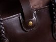 画像6: BEORMA（ベオーマ）The Bodleian（ボドリアン）"Bridle Leathe Tote Bag" / Black（ブラック） (6)
