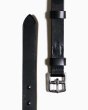 画像1: BEORMA（ベオーマ）BRIDLE LEATHER 22mm DOUBLE LOOP BELT（ブライドルレザー22mmダブルループベルト）/ Black（ブラック） (1)