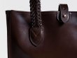 画像4: BEORMA（ベオーマ）The Bodleian（ボドリアン）"Bridle Leathe Tote Bag" / Black（ブラック） (4)