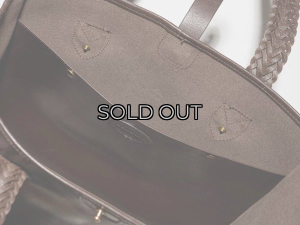 画像8: BEORMA（ベオーマ）The Bodleian（ボドリアン）"Bridle Leather Tote Bag" / Dark Brown（ダークブラウン） (8)