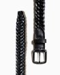 画像1: BEORMA（ベオーマ）25mm INTERLINKED PLAITED BELT（25mmメッシュベルト）/ Black（ブラック） (1)