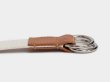 画像6: BEORMA（ベオーマ）W RING 25mm WEBBING BELT（ダブルリング25mmウェビングベルト）/ Brown（ブラウン） (6)