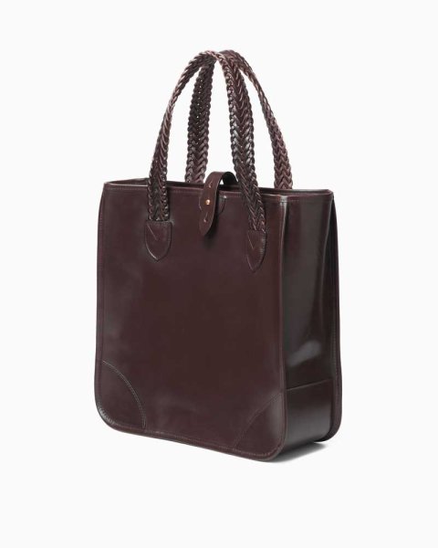 画像3: BEORMA（ベオーマ）The Bodleian（ボドリアン）"Bridle Leather Tote Bag" / Dark Brown（ダークブラウン） (3)