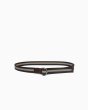 画像2: BEORMA（ベオーマ）W RING 25mm WEBBING BELT（ダブルリング25mmウェビングベルト）/ Brown×Beige（ブラウン×ベージュ） (2)
