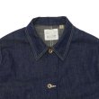 画像4: FULL COUNT（フルカウント）Denim Chore Jacket （デニムチョアジャケット）"10.5oz PW Military Denim" / Indigo Blue（インディゴブルー） (4)