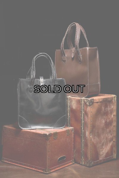 画像12: BEORMA（ベオーマ）The Bodleian（ボドリアン）"Bridle Leather Tote Bag" / Dark Brown（ダークブラウン） (12)